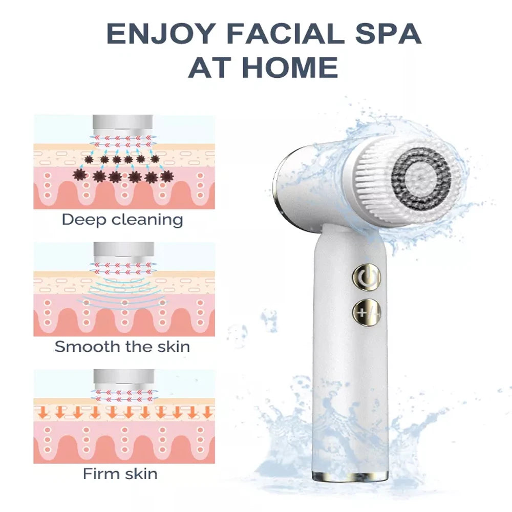 6-in-1 Electric Facial Brush